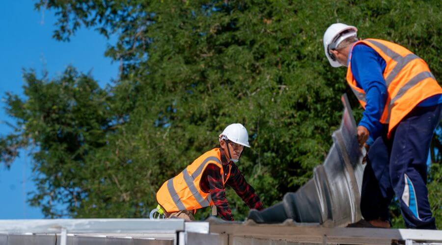 Roof repair in Canyon Lake, TX